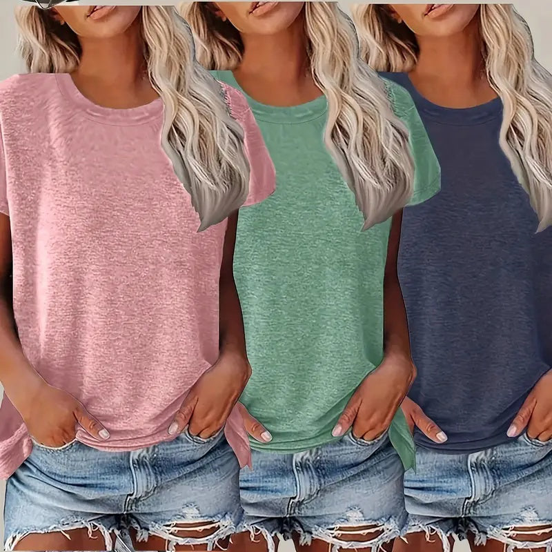 3 Pack Womens Tops  2025 Trendy